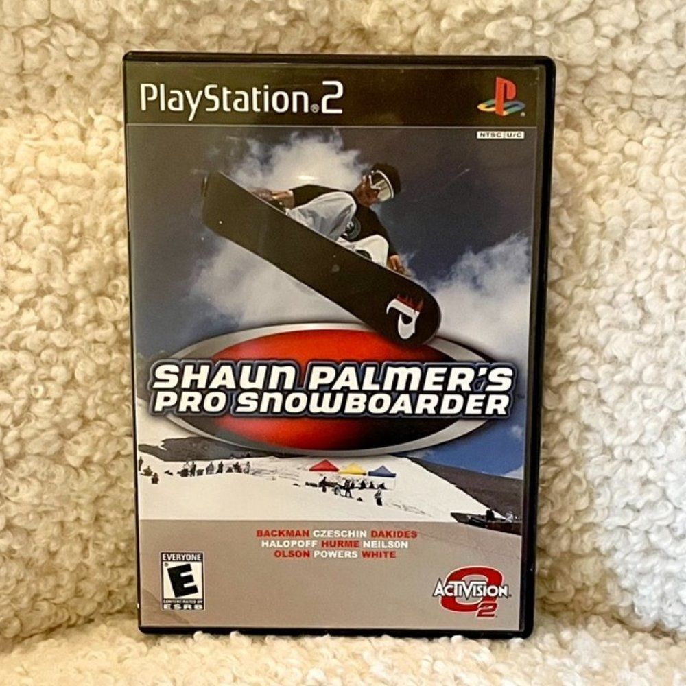PS2 Shaun Palmer's Pro Snowboarder Playstation 2 Video Game